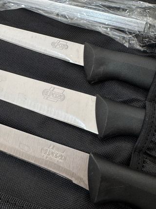 Set cuchillos profesionales ELPOZO + chaira – NUEV