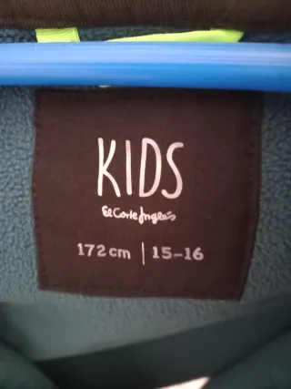 Cortavientos El Corte Inglés T.15/16 (172cm)