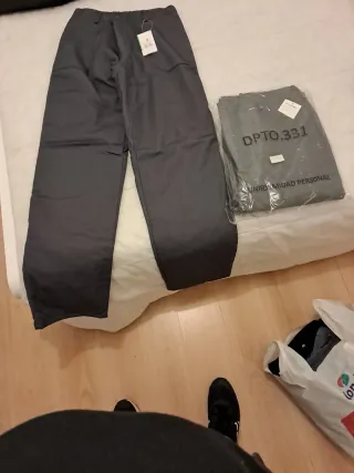 2 Pantalones Trabajo Acolchados T44