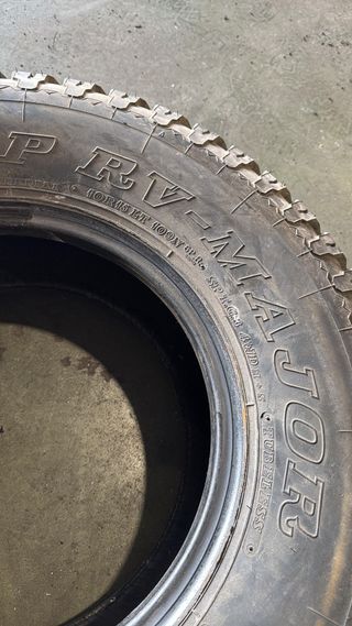 Neumático Dunlop SP RV Major 10R15