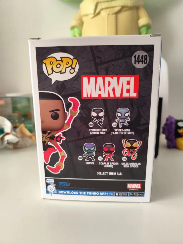 Funko Pop Miles Morales Iron Spider Chase 1448