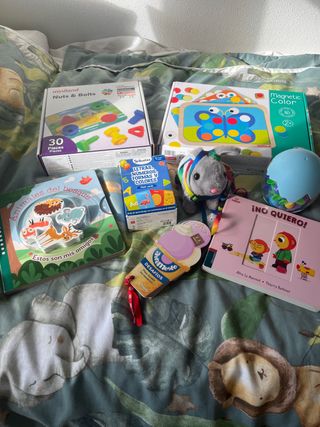 Lote Juguetes Educativos Bebé Miniland Goula