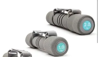 Pack Mancuernas Reebok 1kg y 2kg