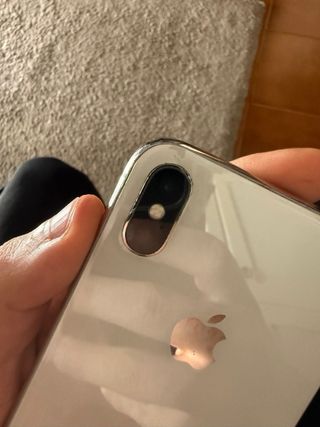 iPhone X Argento/Bianco