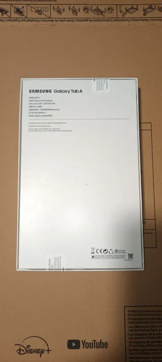 Samsung Galaxy Tab A Tablet Negra