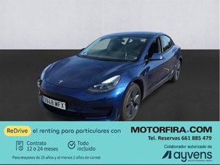 Renting - TESLA MODEL 3 RWD