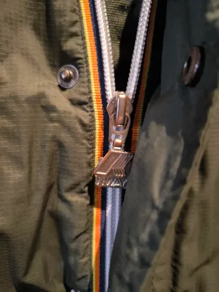 Bomber K-Way Verde Taglia M