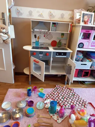 Cocinita de Juguete con accesorios