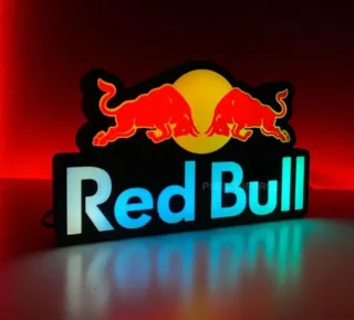 Letrero Luminoso Red Bull