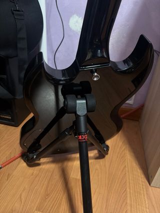 Guitarra Eléctrica Negra vintage v69 coaster