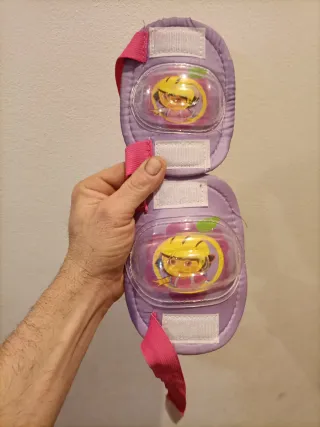 Casco bici infantil T:S (47-53) Dora + Rodilleras