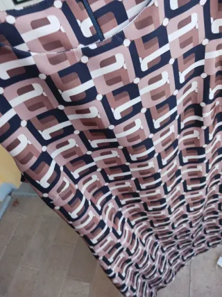 Tubino Libero Milano fantasia geometrica