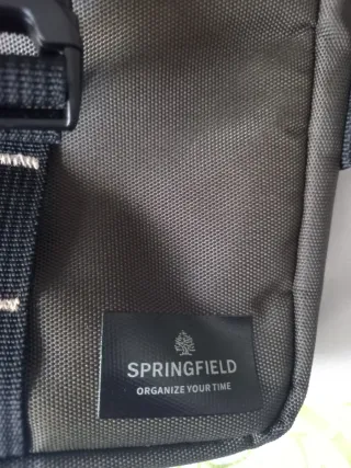 Bandolera Springfield Negra y Verde
