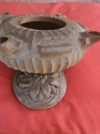 Grolla Valdostana in Legno Intagliato