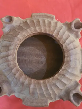 Grolla Valdostana in Legno Intagliato