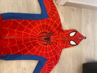 Chaqueta Spiderman con cremallera