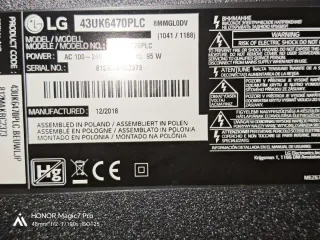 Televisión LG 43UK6470PLC 43 4K UHD.