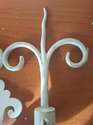 Remates para barra de cortina metal