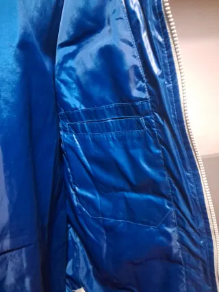 Anorak Converse Azul Brillante