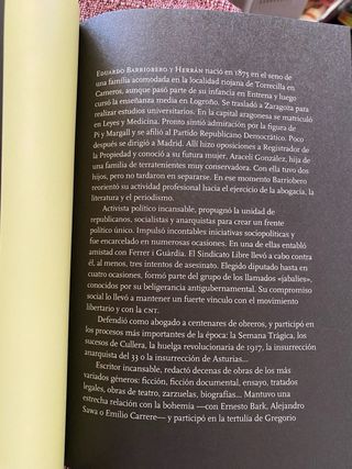 Eduardo Barriobero./ Vocación