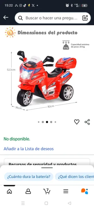 Moto eléctrica infantil hasta 4/5 años.