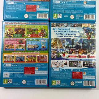 Lotto 4 giochi Mario Wii U