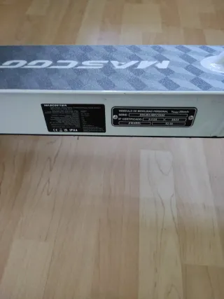 Patinete Eléctrico MASCOOTER S2