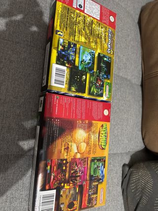 Cajas N64 Jet Force Gemini y Mischief Makers