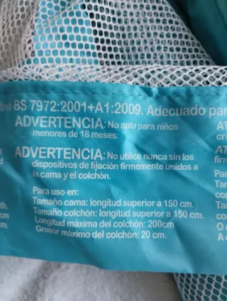 Barrera de Cama Asalvo Baby 150 cm