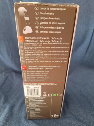 Lote Radio Despertador y Lámpara Escritorio