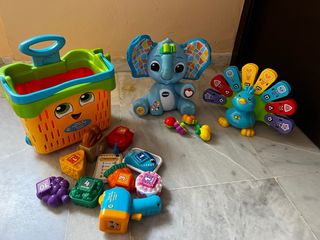 Lote Juguetes Vtech y Leapfrog