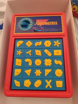 Juego de mesa GEOMETRIX MB, completo,año 1990