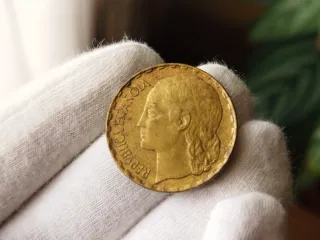 Moneda 1 peseta 1937 República española