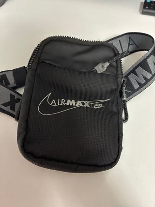 Bolso Nike Air Max Negro Gris