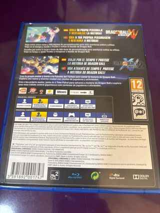 Dragon Ball Xenoverse 1 y 2 PS4