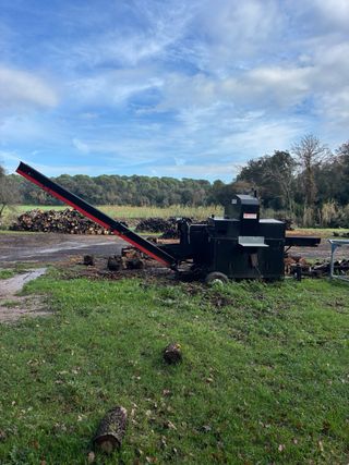 Procesadora de leña Palax C.750 pro