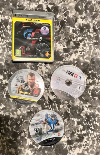 Consola PlayStation 3 160GB Negra + Juegos