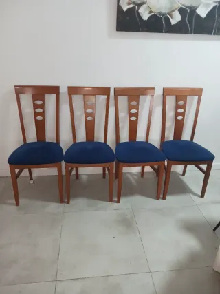 Juego de 4 sillas de comedor