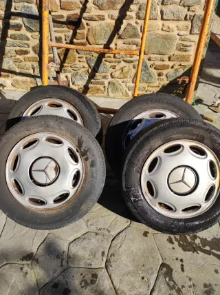 Llantas Mercedes Vito W638 con neumáticos