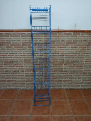 Estantería metálica azul