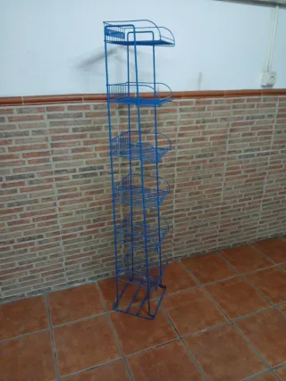 Estantería metálica azul