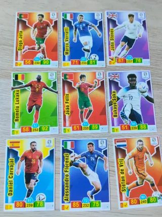61 Cromos UEFA Euro 2024 Alemania +9 regalo Españ