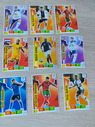 61 Cromos UEFA Euro 2024 Alemania +9 regalo Españ