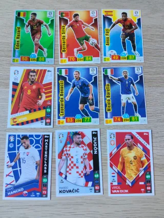 61 Cromos UEFA Euro 2024 Alemania +9 regalo Españ