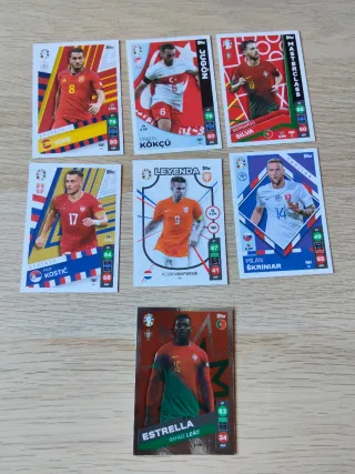 61 Cromos UEFA Euro 2024 Alemania +9 regalo Españ