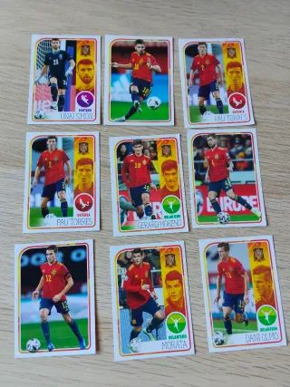 61 Cromos UEFA Euro 2024 Alemania +9 regalo Españ