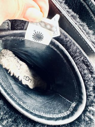 Botas UGG Moto Punk Mini Bomber Negras Talla 38