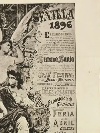 Cartel Sevilla 1896