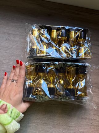 Lote Trofeos Dorados Pequeños