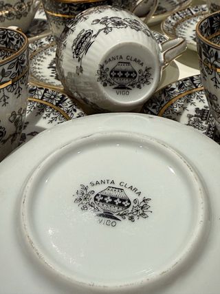 Juego Café Santa Clara 10 Servicios Porcelana